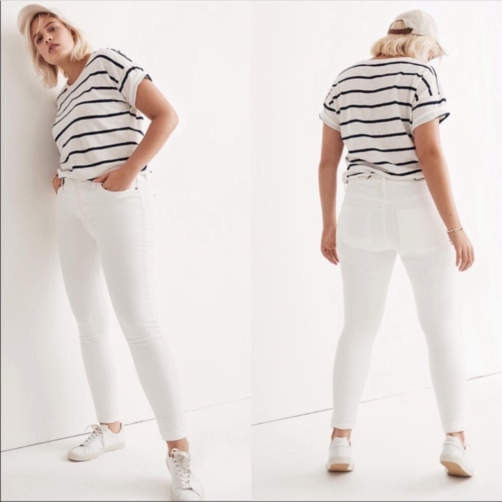 ✨NWT✨MADEWELL 9” High Rise Skinny Crop Jeans